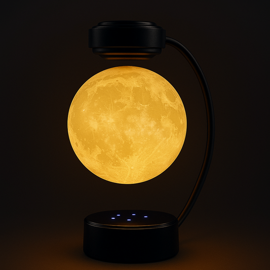 Wireless Magnetic Floating Moon Night Light
