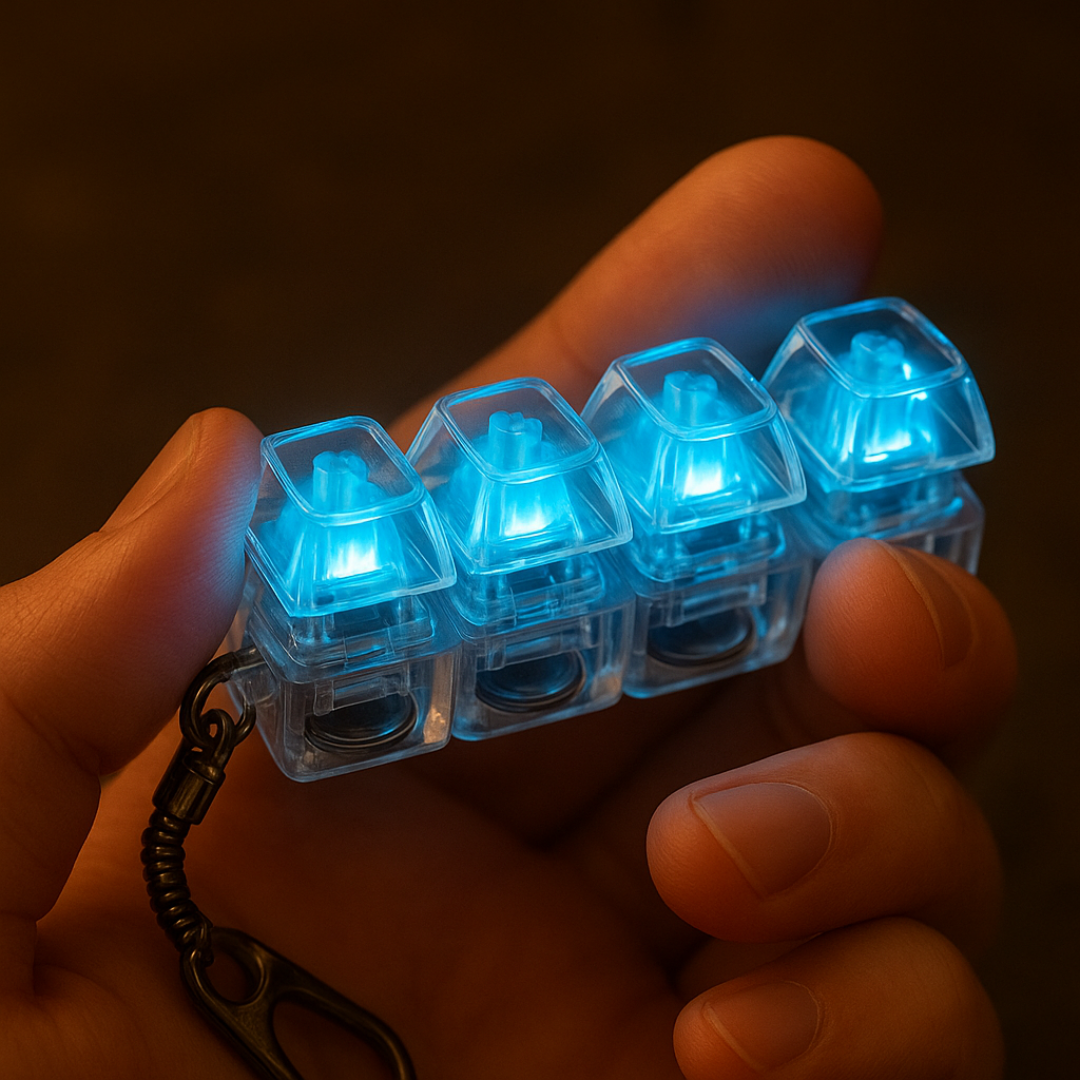 ClickEase LED Key Fidget